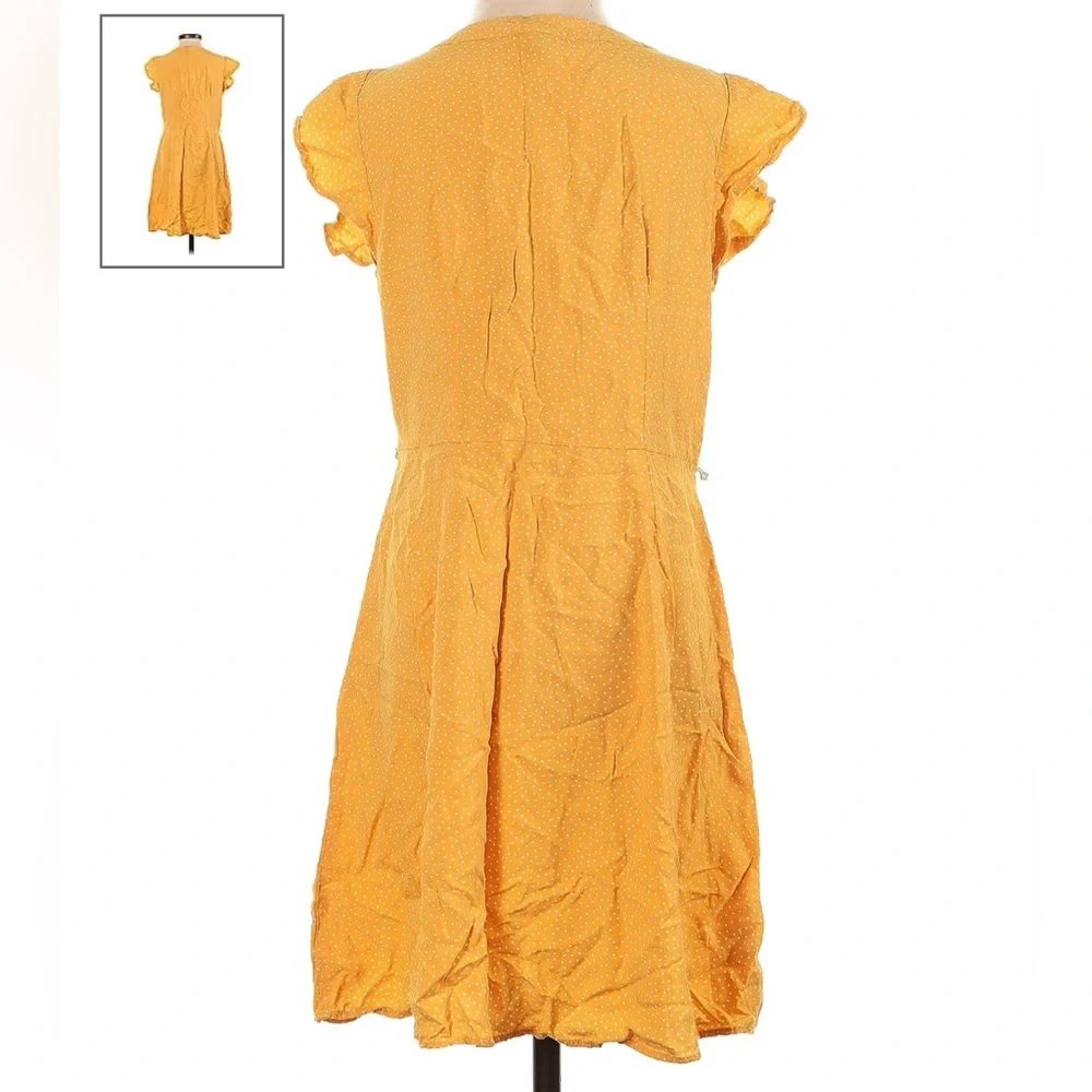 LOFT OUTLET YELLOW SHIRTDRESS - Picture 2 of 4